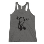 Women's Racerback Tank - Heather Grey